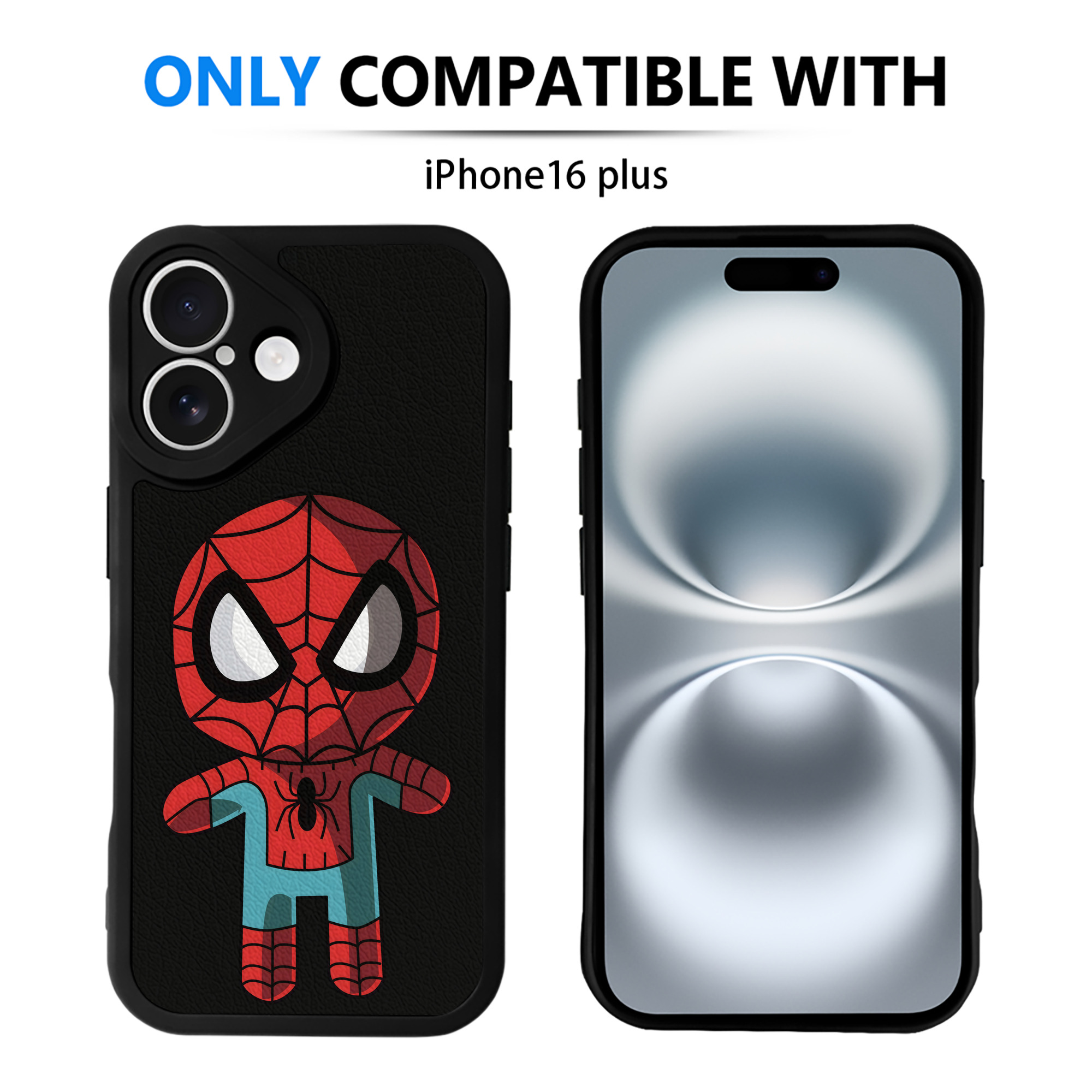 （画像用） アベンジャーズ The Avengers 【iPhone 16シリーズ対応】シリコンスマホケース（レザー調） 材質：シリコン